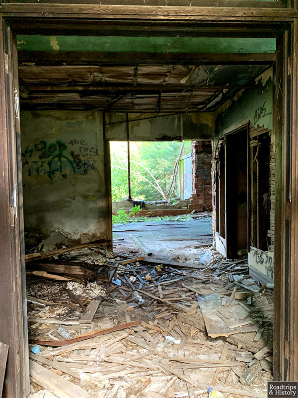 Ruins of Sawyer School History Handbook